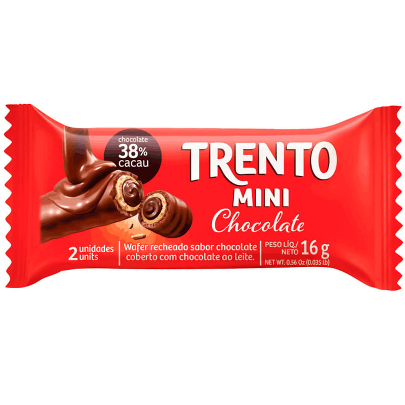 Waffer Mini Trento ao Leite 16G PECCIN