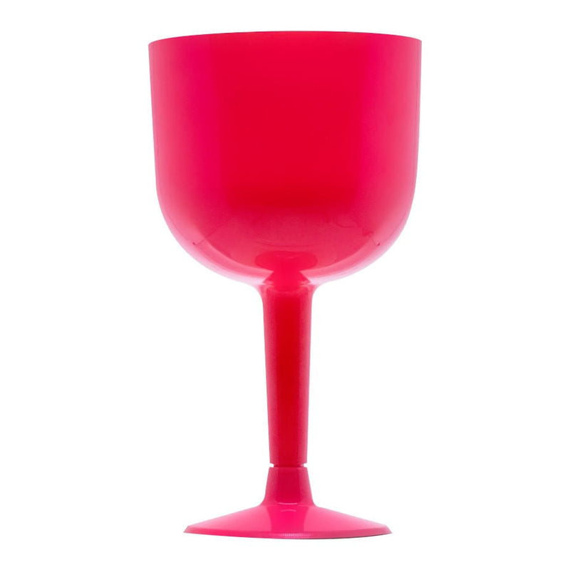 Taça Pit Gin Pink 500ml 4 Unidades PLASTILÂNIA