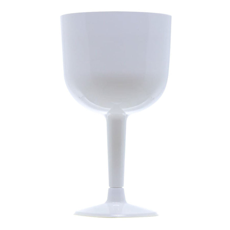 Taça Pit Gin Branca 500ml 4 Unidades PLASTILÂNIA