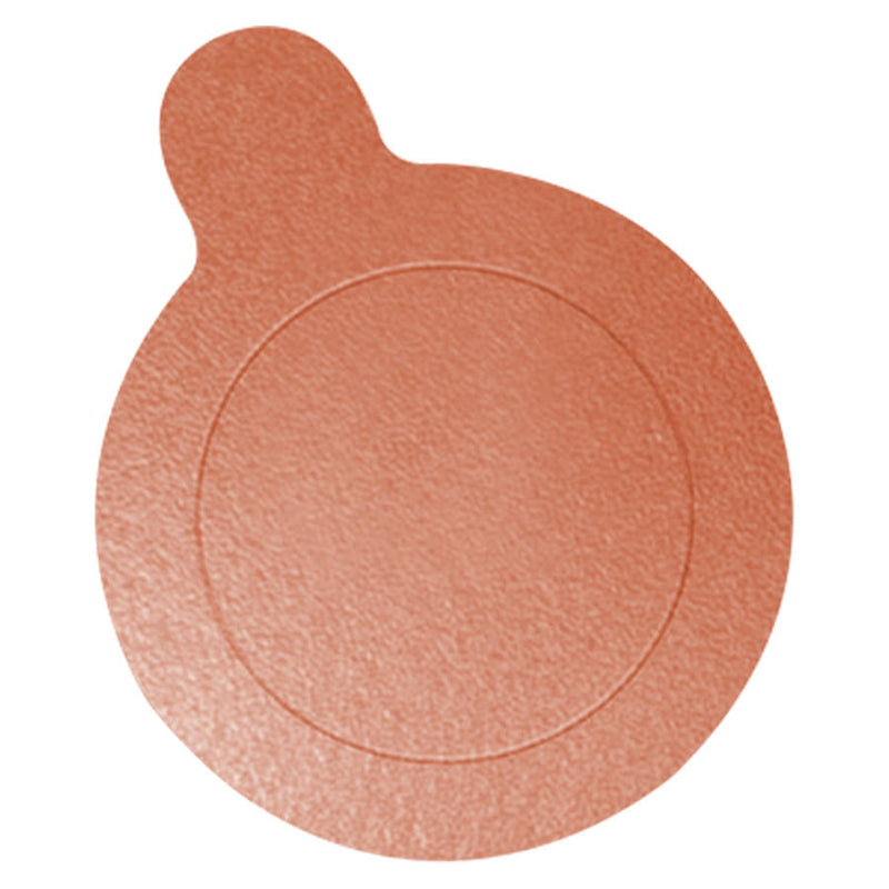 Base para Doce Redonda Ouro Rose 10cm com 20 un ULTRA FEST