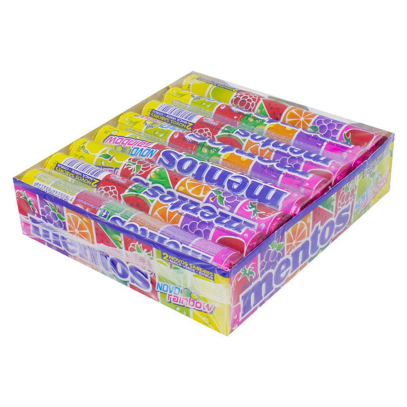 Bala Stick Rainbow com 16 un 600g - MENTOS