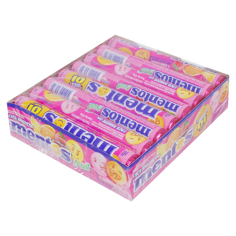 Bala Stick Fruit com 16 un 600g - MENTOS
