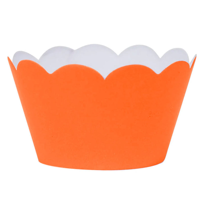 Wrapper para Cupcake Laranja com 12 un RABICO