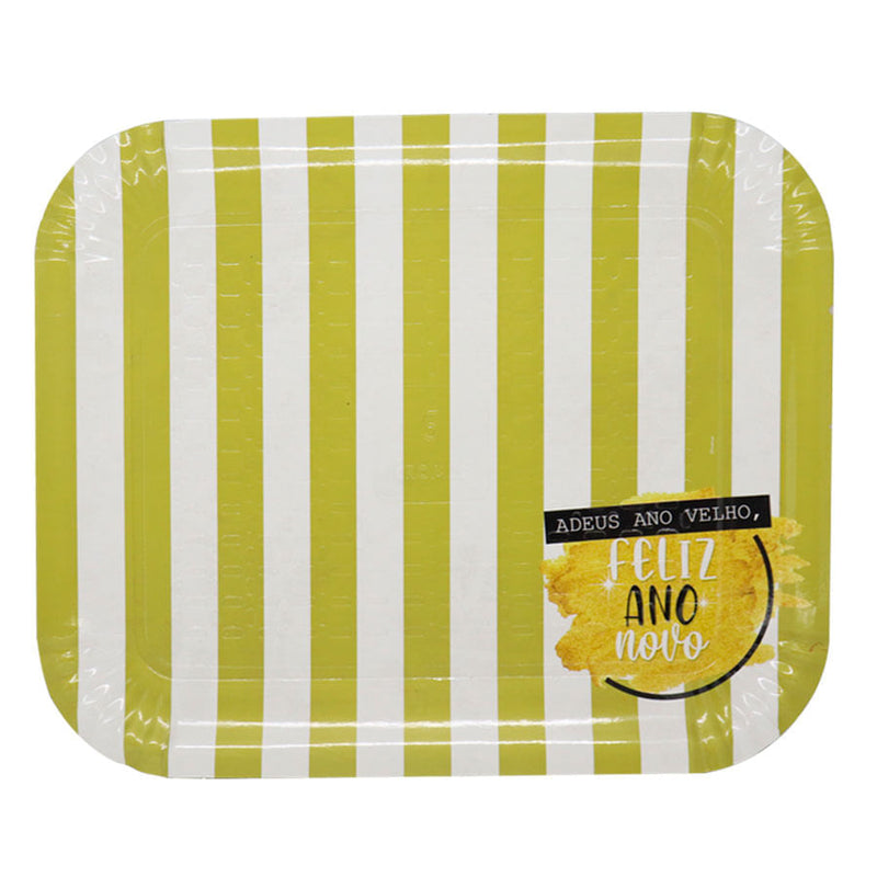 Bandeja Laminada R5 Feliz Ano Novo (23700256) CROMUS