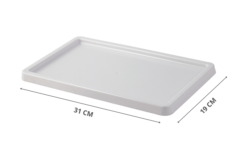 Bandeja Retangular Branca 31X19CM MIRANDINHA