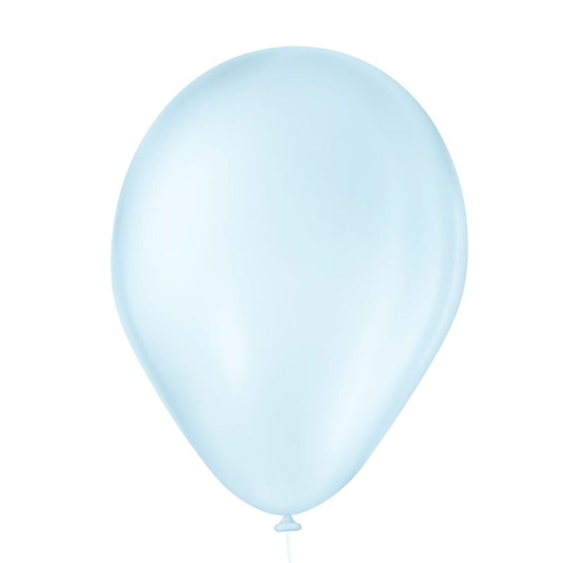 Balão Candy Colors N°7 Azul com 25 un SÃO ROQUE