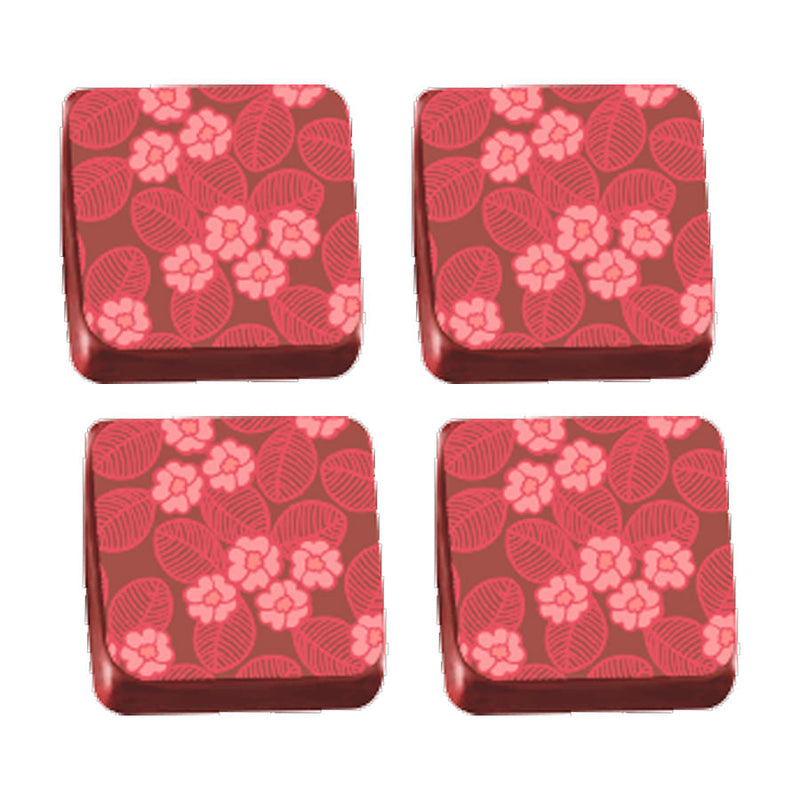 Transfer para Chocolate Flores Rosa (TRG810603) STALDEN