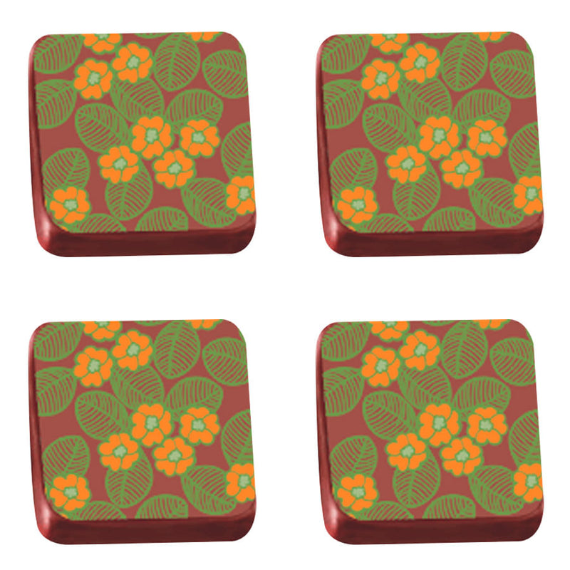 Transfer para Chocolate Flores Laranja (TRG810607) STALDEN