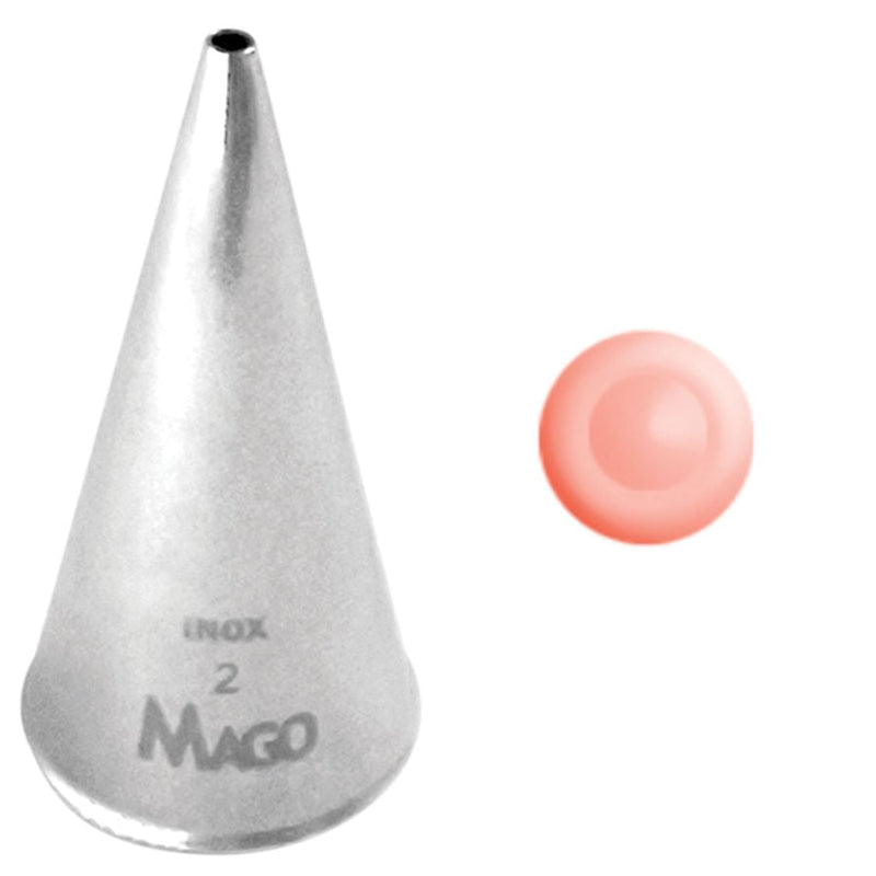 Bico de Confeitar Perlê 2 C/1 Un MAGO