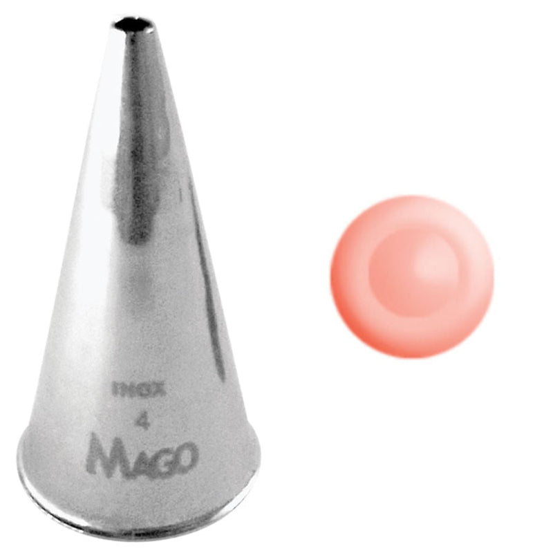 Bico de Confeitar Perlê 4 C/1 Un  MAGO