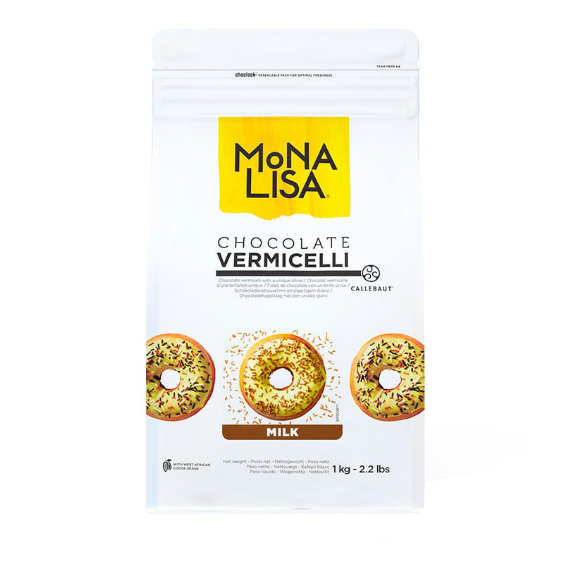 Vermicelli de Chocolate ao Leite 1kg MONALISA
