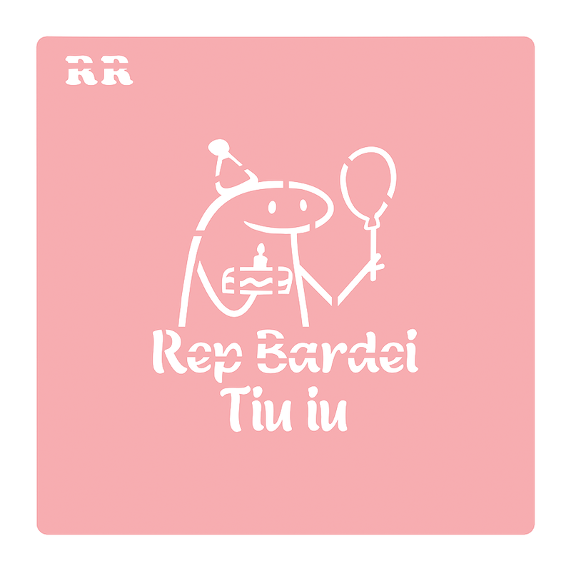 Stencil Flork 1 Rep Bardei Tiu Iu 4000 RR CORTADORES