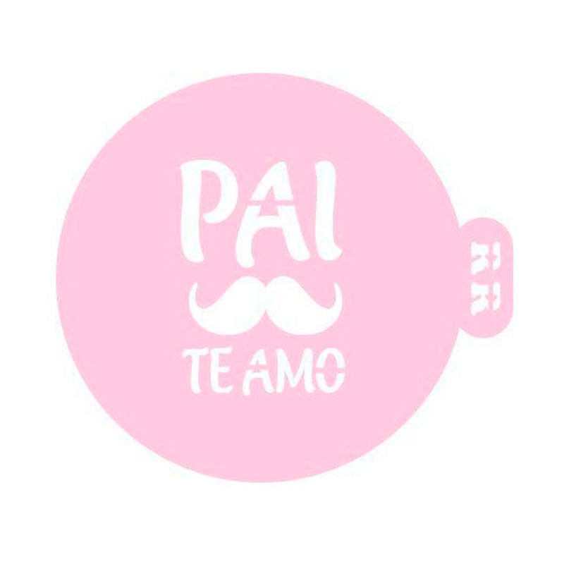 Stencil Pai Te Amo Bigode 4008 RR CORTADORES