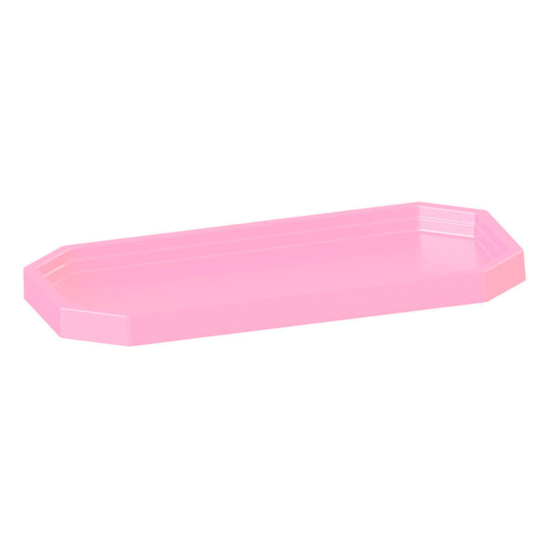 Bandeja Decorativa Lapidada Rosa Bebê 30X16CM (BDL007) TASIL