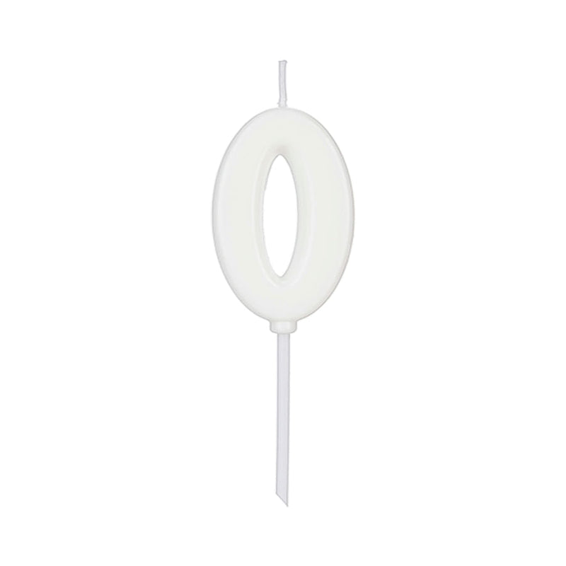 Vela Pick Branca N°0 (VCB00) SILVER PLASTIC