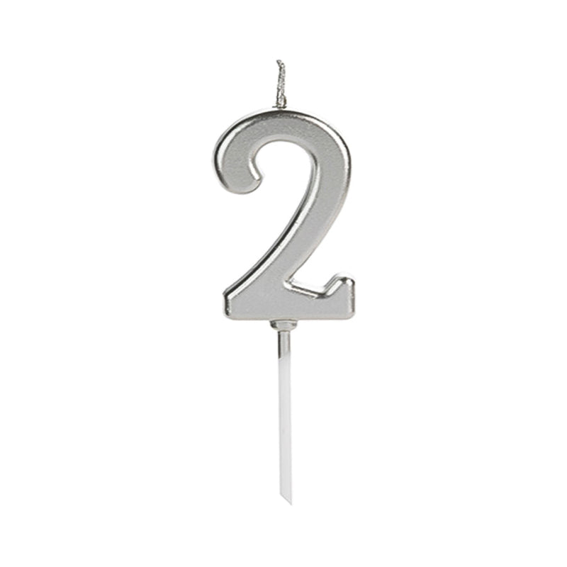 Vela Pick Prata N°2 (VCP02) SILVER PLASTIC