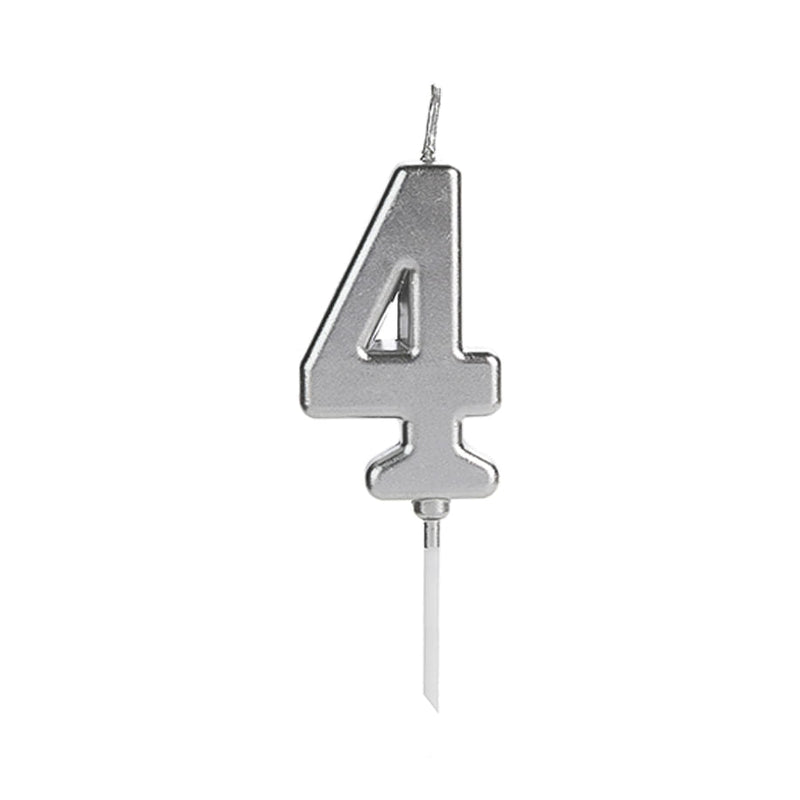 Vela Pick Prata N°4 (VCP04) SILVER PLASTIC