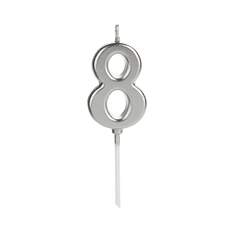Vela Pick Prata N°8 (VCP08) SILVER PLASTIC