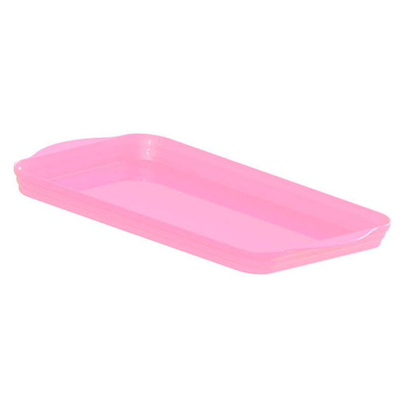 Bandeja Média Rosa Bebê 33X20X2,5CM (BDJM007) TASIL
