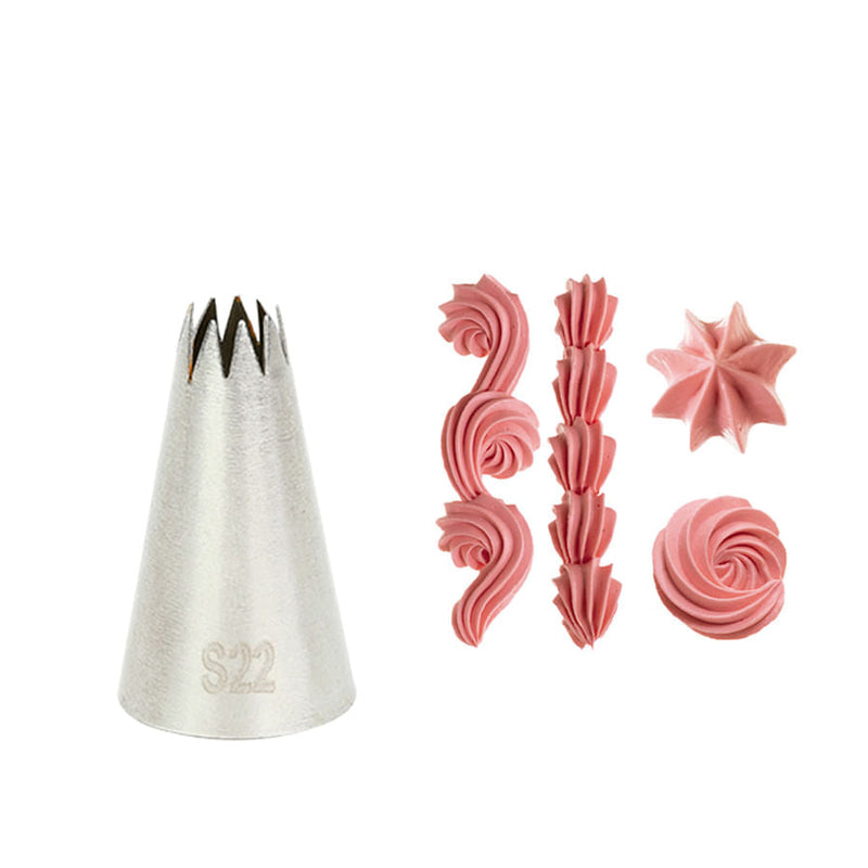 Bico De Confeitar N#22 SILVER CHEF
