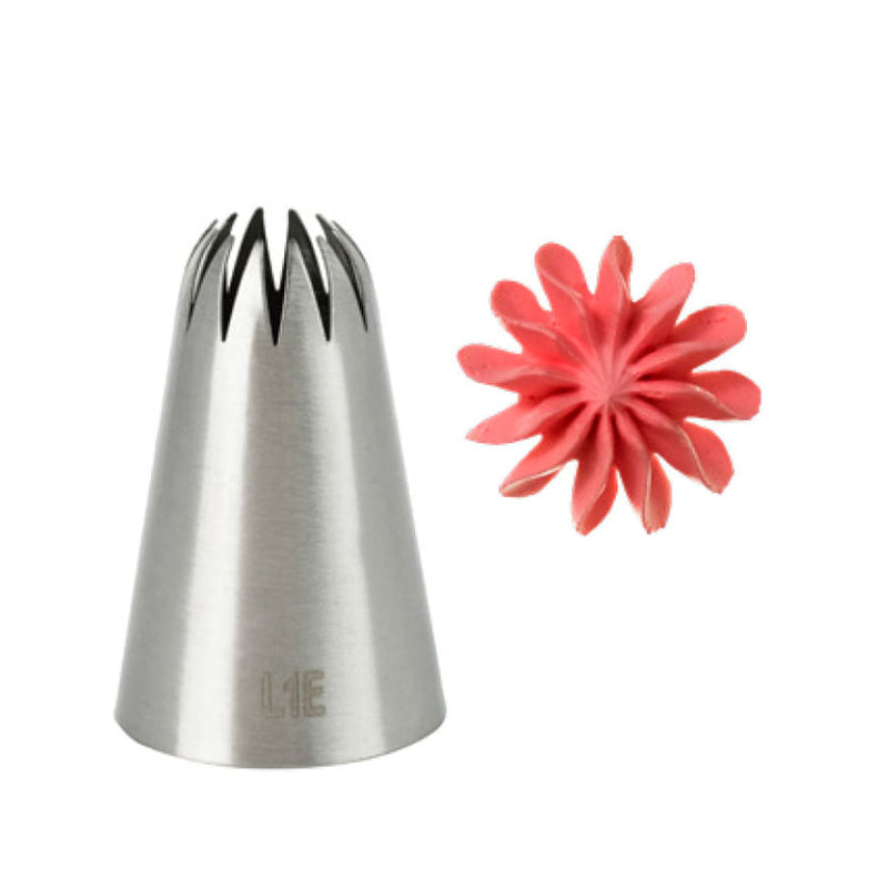 Bico De Confeitar N#1E SILVER CHEF