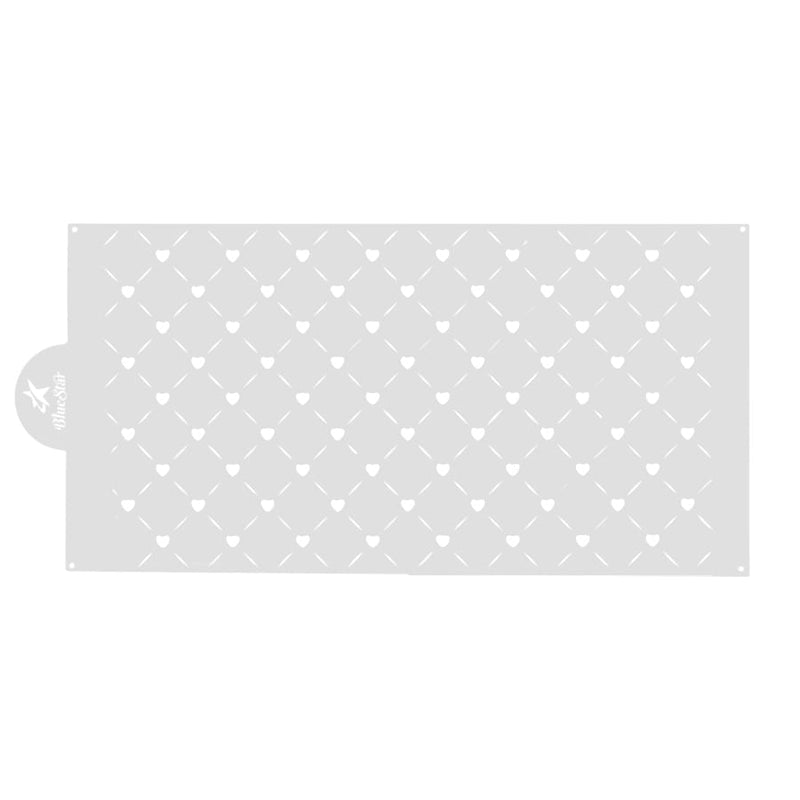 Stencil Poá Corações (346121) BLUESTAR