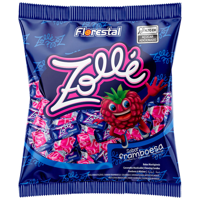 Bala Zollé Framboesa 500g FLORESTAL
