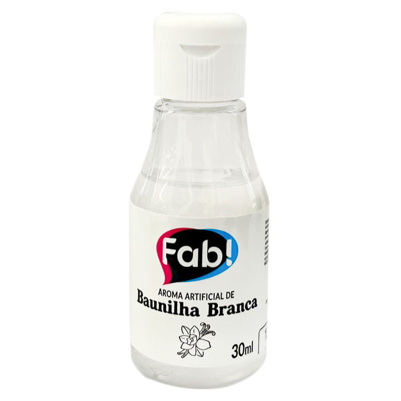 Aroma Artificial Baunilha Branca 30ML (16010805) FAB