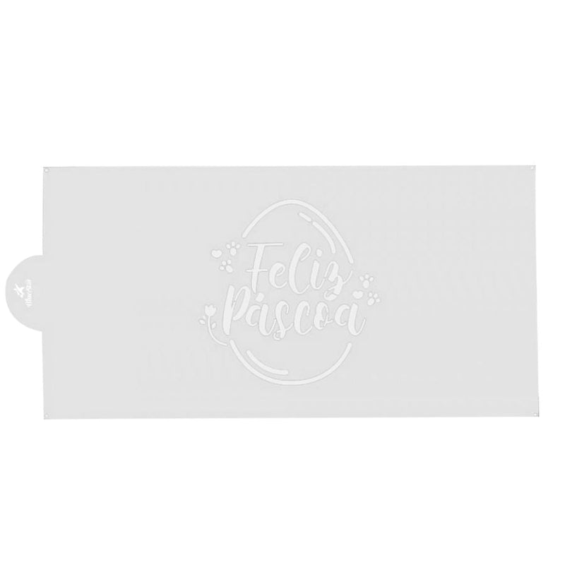 Stencil Feliz Páscoa (347777) BLUESTAR
