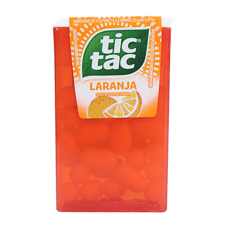 Bala Tic Tac T30 Laranja 16G FERRERO