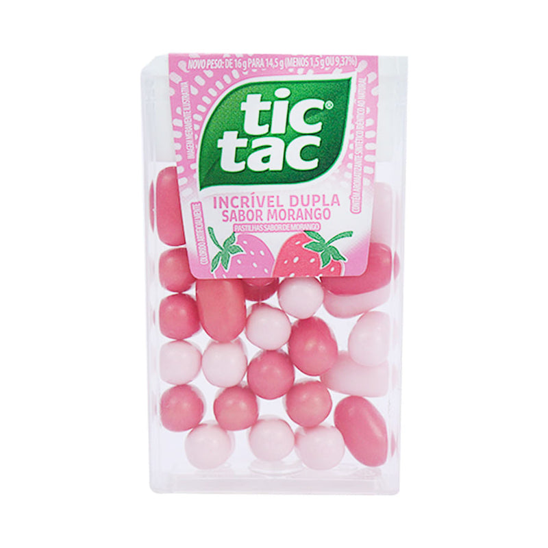 Bala Tic Tac T30 Morango 16G FERRERO