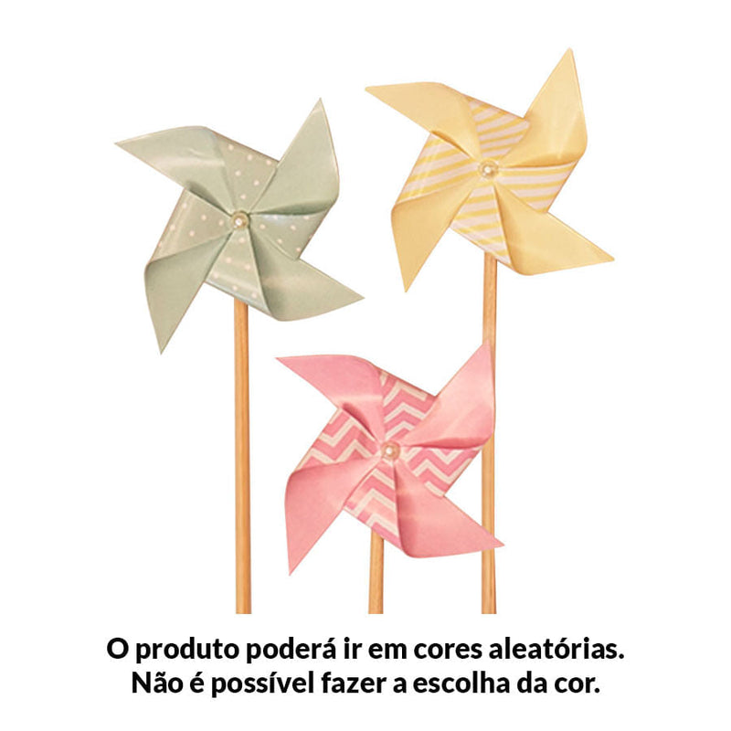 Topo De Bolo Cata Vento Pequeno REF157 AMORA