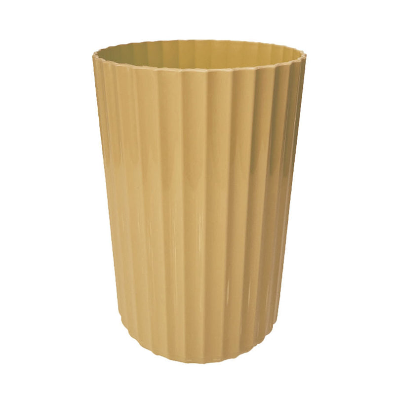 Vaso Canelado Bege VDC009 TASIL