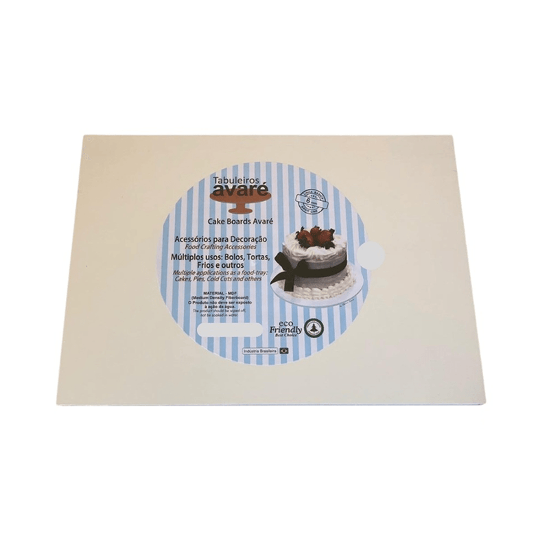 Tabuleiro em MDF Retangular 35X45cmx6mm AVARE