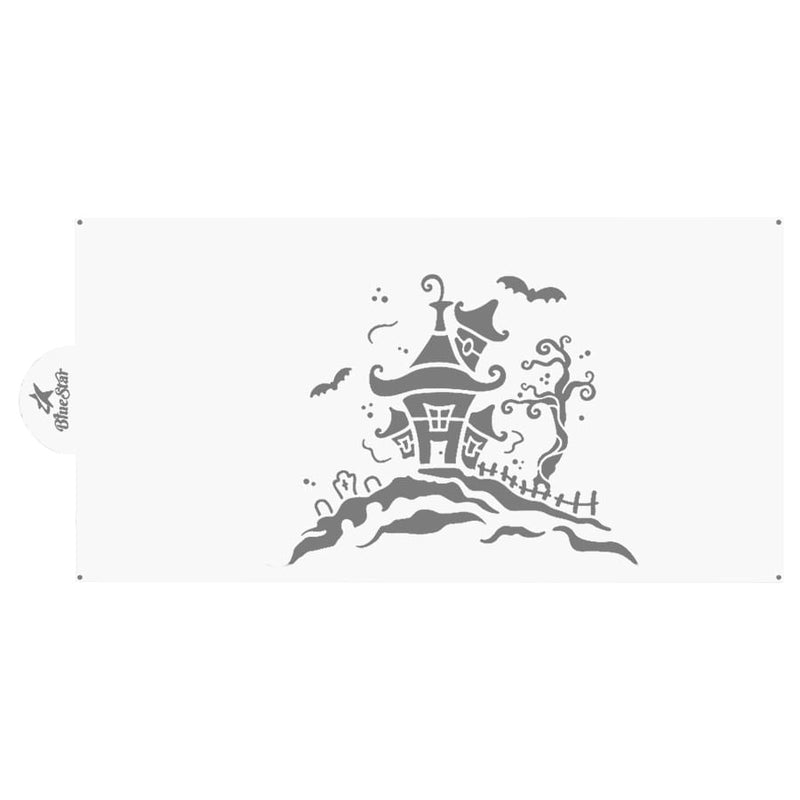 Stencil Casa Assombrada BLUESTAR