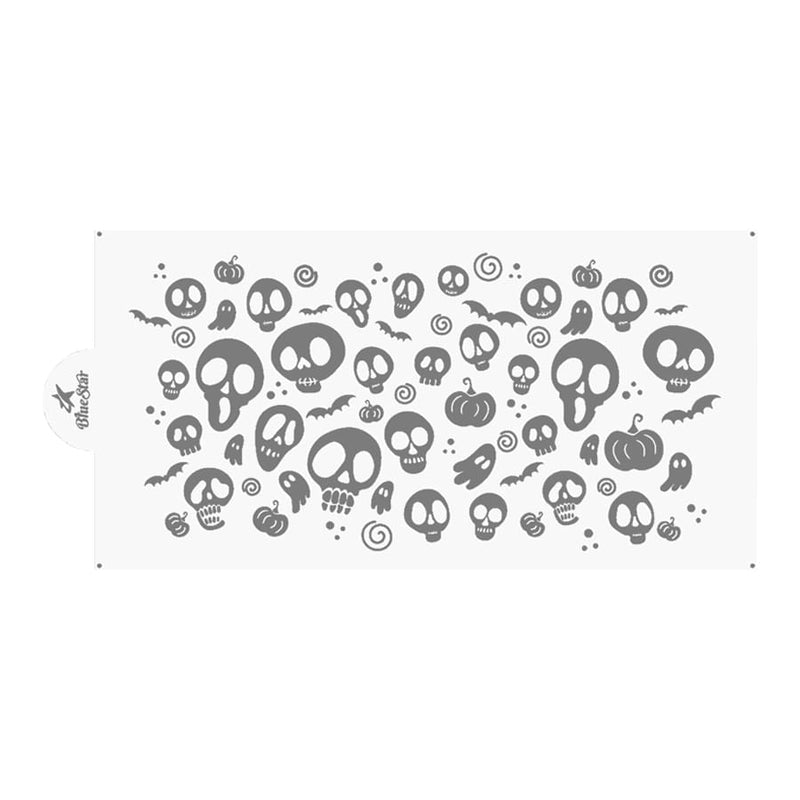 Stencil Halloween Sortido BLUESTAR