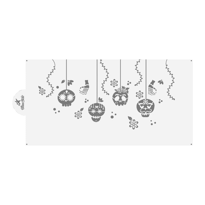 Stencil Los Muertos BLUESTAR