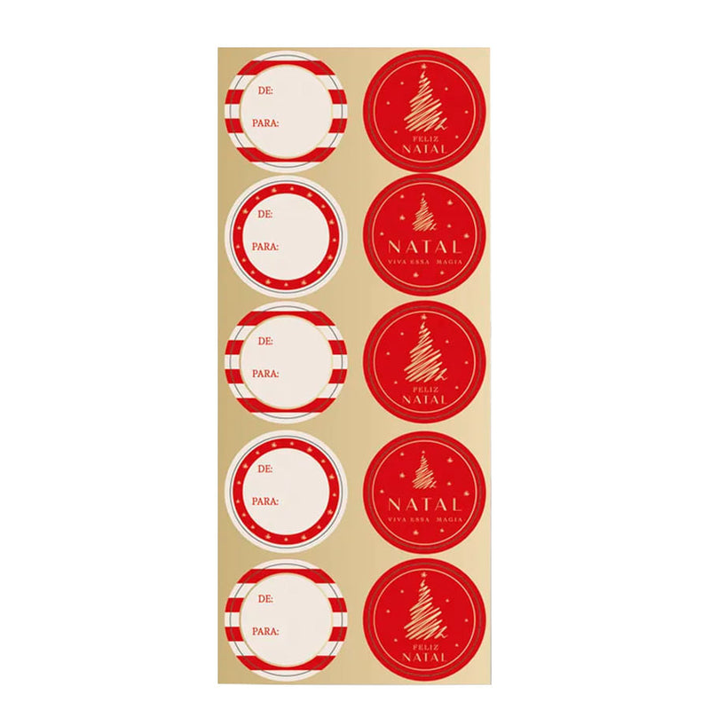 Adesivo Red Lines 10X23 30 Unidades 18100172 CROMUS