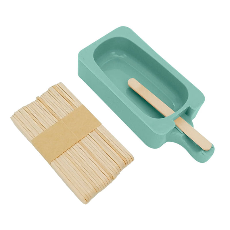 Forma De Silicone Sorvete Palito Verde 14,6x2,5CM SN23148 MIMO STYLE