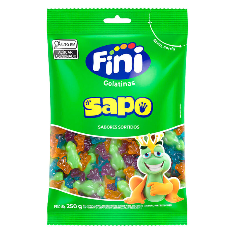 Bala Gelatinas Sapo 250g FINI