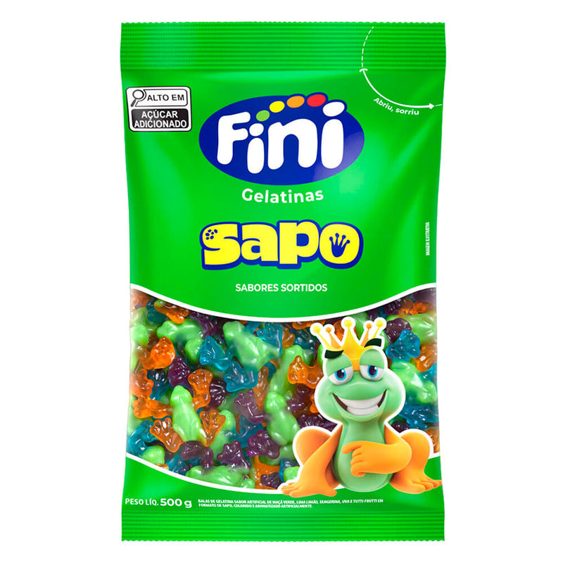 Bala Gelatinas Sapo 500g FINI