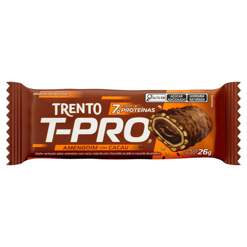 Trento T-Pro Amendoim Com Cacau 26g PECCIN