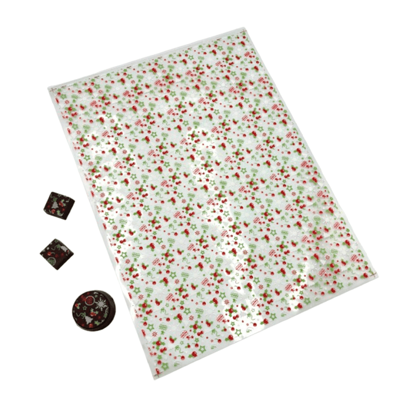 Transfer Para Chocolate Natal 2 29X39cm TRN818101 STALDEN