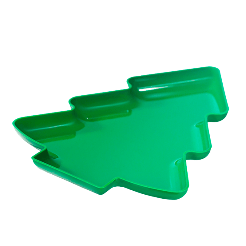 Bandeja Decorativa Pinheiro Verde 22X17cm TASIL