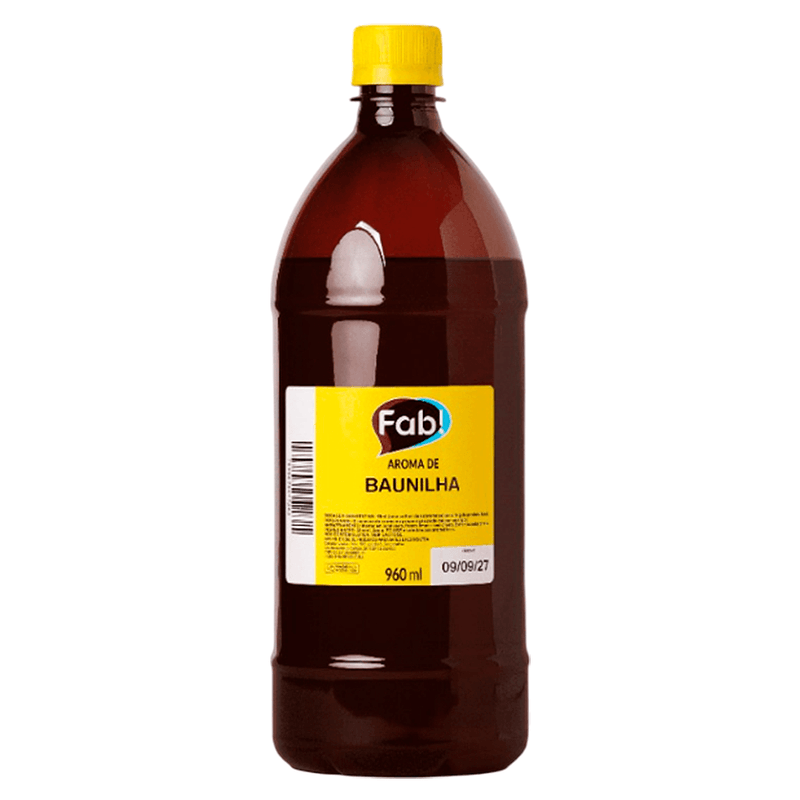 Aroma Artificial Sabor Baunilha 960ml FAB