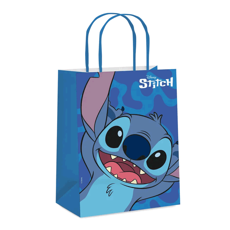 Sacola Papel Stitch Grande 32X26,5X13CM 10 Unidades 14001829 CROMUS