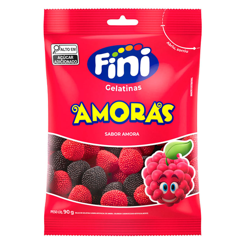 Bala Gelatinas Amoras 90g FINI