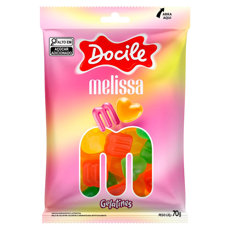 Bala Gelatines Melissa 70g DOCILE