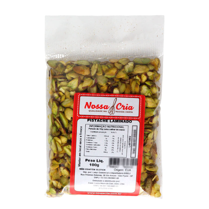 Pistache Laminado 100g NOSSA CRIA