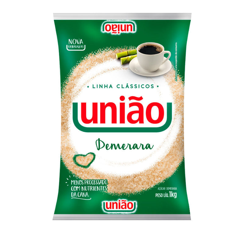Açucar Demerara 1KG UNIAO